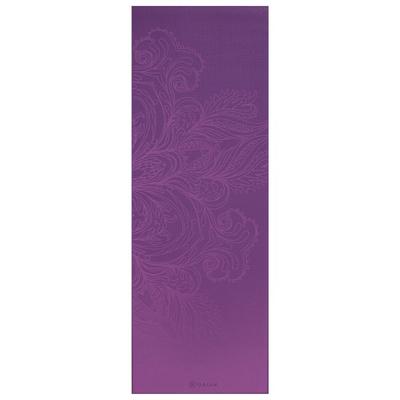 GAIAM - 4 mm Classic Printed Yoga Mat - Yogamatte Gr 61 cm x 173 cm x 0,4 cm lila