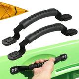 2Pcs Kayak Carry Handles Canoe Boat Side Mount Carry Handles with Screws for Ocean Kayak ï¼Œ Kayaks Suitcase Luggage