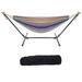 Sharpstar Hammock Set (Hammock Frame Small Color Bar Hammock) Natural Rope