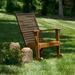 Linon Killick Outdoor Rocking Chair Natural