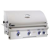 American Outdoor Grill L-series 30-inch 3-burner Built-in Natural Gas Grill With Rotisserie