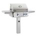 American Outdoor Grill 24NGL L-Series 24 Inch Natural Gas Grill On In-Ground Post With Rotisserie