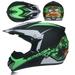 Full Face Motocross Helmet Dirt Bike Helmets Off-Road Helmet for Unisex Adult Youth Motorcycle Helmet MX ATV Motorbike Helmet A8