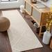 Hauteloom Olur Wool Living Room Bedroom Area Rug - Global - Beige Gray - 2 x 3