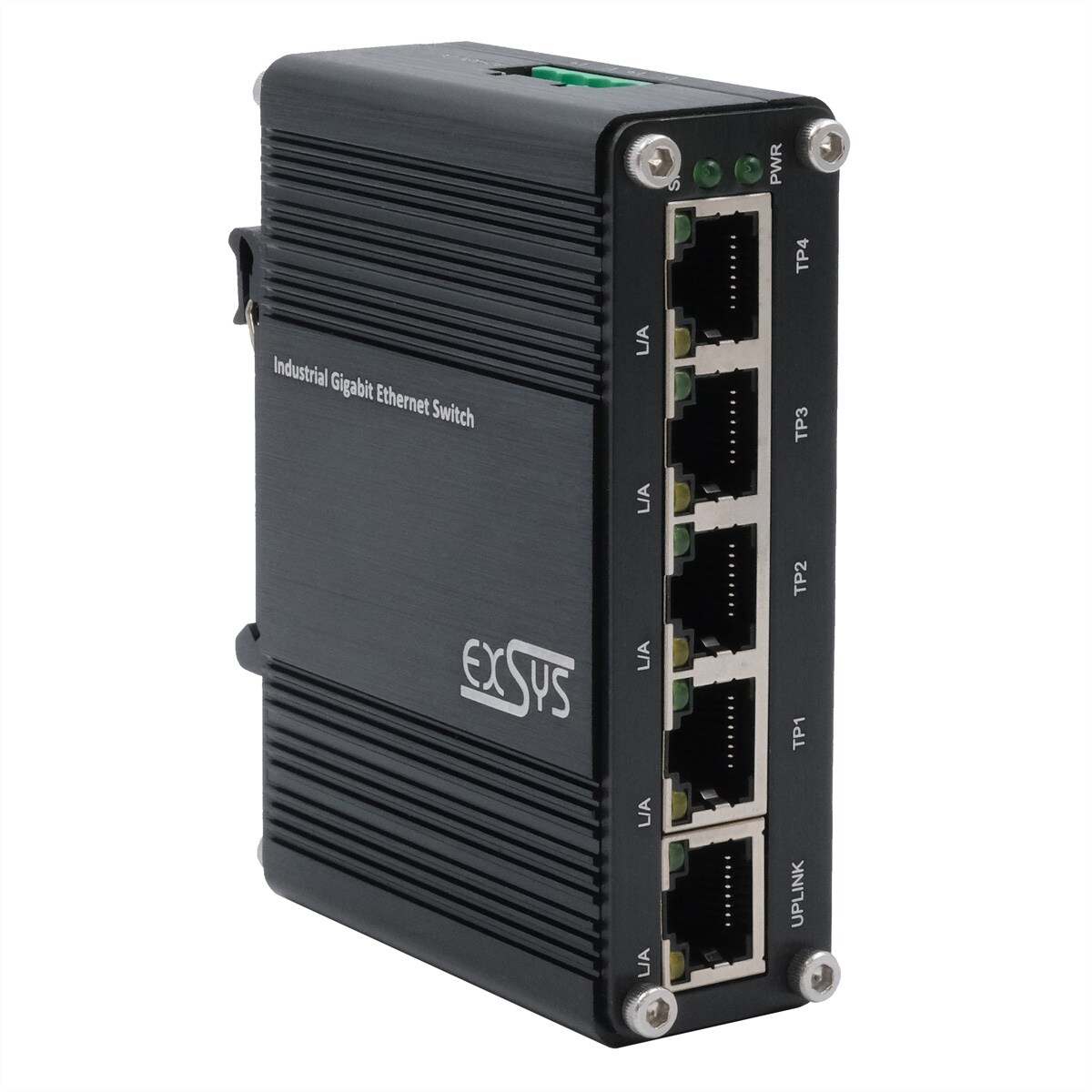EXSYS EX-62020 5-Port Industrie Ethernet Switch Image