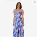 Lilly Pulitzer Dresses | Lilly Pulitzer Madden Midi Dress S New | Color: Blue/Purple | Size: S