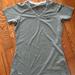 Nike Tops | Nike Pro Fitted Top | Color: Gray | Size: Lj