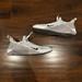 Nike Shoes | Nike React Metcon Size 6.5 Men’s 8 Women’s In White Atmosphere Grey | Color: Silver/White | Size: 6.5