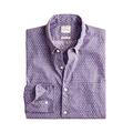J. Crew Shirts | J. Crew Secret Wash Organic Cotton Poplin Shirt Floral Print 100’s 2 Ply Yarns | Color: Blue/Red | Size: M