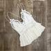 Free People Tops | Free People Lace Adella Cami | Color: White | Size: Xs