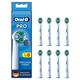 Oral-B Pro Precision Clean Aufsteckbürsten für elektrische Zahnbürste, 8 Stück, Zahnreinigung mit innovativen X-förmigen Borsten, Original Oral-B Zahnbürstenaufsatz, Designed in Germany