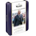 Walkers Shortbread King Charles III Limited Edition Coronation Tin, Pure Butter Shortbread Cookies 150g (12 Tins)