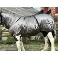 Countrypride ECZEMA RUG ATTCHED NECK ELASTICATED WIDE BELLY WRAP GREY SIZE 4'9"" TO 7'0" (6'0")