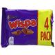 Cadbury Wispa Chocolate Bar (Pack of 11, Total 44)