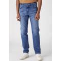 5-Pocket-Jeans WRANGLER "River FREE TO STRETCH" Gr. 31, Länge 32, blau (smoke sea) Herren Jeans 5-Pocket-Jeans