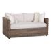 Braxton Culler Paradise Bay 66" Wide Wicker Loveseat Wicker/Rattan in Brown | 33 H x 66 W x 35 D in | Outdoor Furniture | Wayfair 486-0191/6372-91