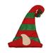 Northlight Seasonal 22" Red & Green Striped Sequin Unisex Adult Christmas Elf Hat Costume Accessory - One Size, Polyester | 17 H x 13 W in | Wayfair