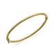 9ct Gold Textured Bangle - G8450