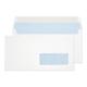 Blake Envelopes White DL Window Self-Seal Flap Mailing Envelope