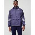 adidas Sportswear Wind.Rdy Hooded Anorak - Navy, Navy, Size S, Men