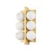 Corbett Lighting Emille 12 Inch 6 Light LED Bath Vanity Light - 357-06-VB