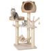 Tucker Murphy Pet™ 48" Deanjelo Cat Tree Manufactured Wood in Brown | 48 H x 19.5 W x 19.5 D in | Wayfair 6E0185844F4D4778AE4C8E8D738DCBF3