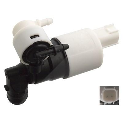 Febi Bilstein Waschwasserpumpe, Scheibenreinigung [Hersteller-Nr. 103391] für Ford, Volvo Image