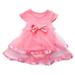 Dresses For Toddler Girls Baby Birthday Tutu Bow Clothes Party Jumpsuit Princess Romper Kid Dress