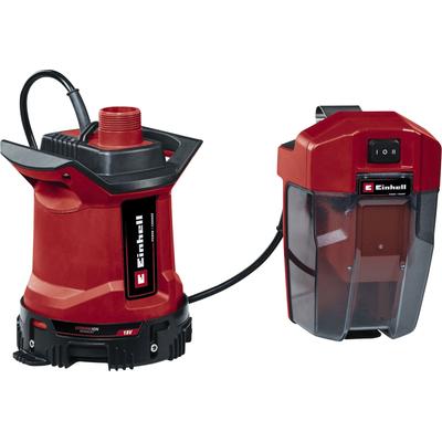 Akku-Gartenpumpe EINHELL "Schmutzwasserpumpe GE-DP 18/25 LL Li - Solo" Pumpen rot 7.000 lh, Power X-Change, ohne Akku und Ladegerät