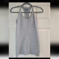 Athleta Tops | Athleta Womens Athletic Textured Racerback Seamless Tank Top Gray Size Small | Color: Gray | Size: S