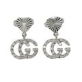 Gucci Jewelry | Gucci Gg Running Diamond Earrings K18 White Gold Ladies Gucci | Color: Gold | Size: Os