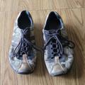 Coach Shoes | Coach Sneakers Size 9 Color Brown Ivory | Color: Brown/Cream | Size: 9