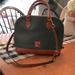 Dooney & Bourke Bags | Dooney&Bourke Pebble Grain Zip Zip Satchel, Used Once, Perfect Condition | Color: Green/Tan | Size: Os