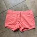 J. Crew Shorts | J. Crew - Woman Salmon Color (Chino Broken In) Cotton High Rise Shorts, Size: 2 | Color: Pink | Size: 2