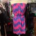 Lilly Pulitzer Dresses | Lily Pulitzer Strapless Style Dress Pink/Blue Size Xxs | Color: Blue/Pink | Size: Xxs