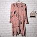 Free People Dresses | Free People Pink/Rose Floral Dress Size Xs | Color: Pink | Size: Xs