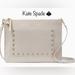 Kate Spade Bags | Euc Kate Spade Crossbody Leather Studded High Fashion Design Crme Color | Color: Cream | Size: 9x7