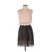 Chloe K Casual Dress - Mini: Black Hearts Dresses - Women's Size Small