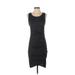 Tildon Casual Dress - Bodycon: Gray Marled Dresses - Women's Size Small