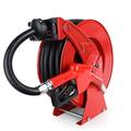 Domccy® Fuel Hose Reel Retractable w/ Fueling Nozzle 3/4" x 50' Spring Driven Diesel Hose Reel 300 PSI in Red | 19.7 H x 7.87 W x 0.94 D in | Wayfair