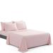 Eider & Ivory™ Derosier Ultra Soft Silky Sheet Set Rayon from Bamboo/Rayon in Pink | Twin | Wayfair 11B65280948341B8ACFA494928466ADF