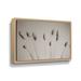 Latitude Run® Kazmir Natural Grasses - Floater Frame Print on Canvas Canvas, Glass in Gray | 12 H x 18 W x 2 D in | Wayfair