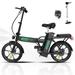 COLORWAY Electric Bike 500W/8.4Ah/36V Removable Battery E Bike Electric Foldable Pedal Assist E-Bicycle 19.9MPH Bicycle for Teenager and Adults BK5M