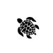 Sea Turtle Decal Sticker Beach Hawaii Sea Turtle Car Window Bumper Body Decal Sticker