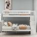 Twin over Full Stairway Bunk Bed with storage