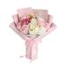 KIHOUT Clearance Preserved Flower Pink Carnation Soap Bouquet Rose Flower Mother s Day Gift