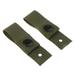 2pcs Style Nylon Fixing Straps for MICH M88 ACH SDS NEW Green