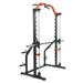 Sunny Health & Fitness Premium Squat Smith Machine - 3 in 1 Multifunction Power Rack with Adjustable Pull Up Bar for Home Gym â€“ SF-XF920021