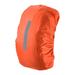 Uxcell 40-50L Waterproof Backpack Rain Cover with Vertical Reflective Strap M Orange