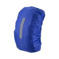 Uxcell 15-25L Waterproof Backpack Rain Cover with Vertical Reflective Strap XS Navy Blue